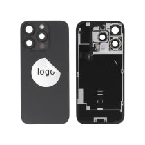 Vitre Arrière Complète Titane Noir iPhone 16 Pro