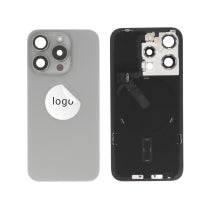 Vitre Arrière Complète Titane Naturel iPhone 15 Pro