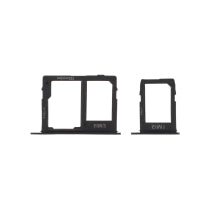 Tiroir SIM Noir Galaxy J6 2018 (J600)