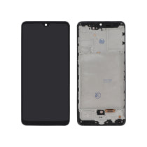 Ecran Complet Noir Galaxy A31 - Avec Châssis