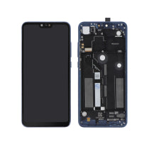 Ecran Complet Bleu Xiaomi Mi 8 Lite (avec Châssis) Mi 8 - Avec Châssis
