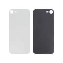 Vitre Arrière Argent Iphone 8/SE2 (large Hole) (sans Logo) iPhone 8 - Sans Logo
