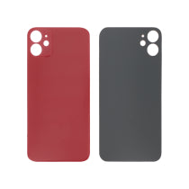 Vitre Arrière Rouge iPhone 11 - Sans Logo