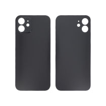 Vitre Arrière Graphite iPhone 12 - Sans Logo