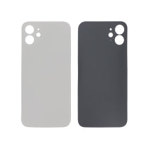 Vitre Arrière Argent iPhone 12 - Sans Logo