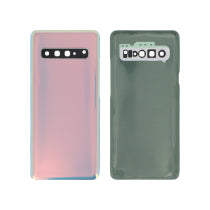 Vitre Arrière Argent Galaxy S10 5G (G977) - Sans Logo
