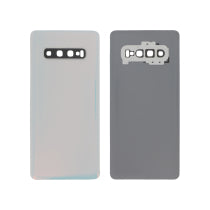 Vitre Arrière Blanche Galaxy S10+ (G975) - G975F - Sans Logo