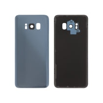 Vitre Arrière Bleue Galaxy S8 (G950) - G950F - Sans Logo
