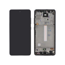 Ecran Complet Noir OLED Galaxy A52s 5G (A528) - Avec Châssis