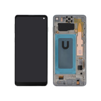 Ecran Complet LCD Blanc Galaxy S10 (G973) - G973F