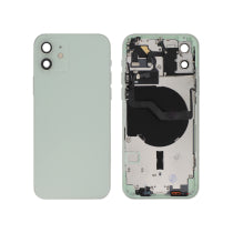 Vitre Arrière Complète Verte iPhone 12 - Sans Logo