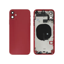 Vitre Arrière Complète Rouge iPhone 11 - Sans Logo