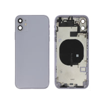 Vitre Arrière Complète Mauve iPhone 11 - Sans Logo