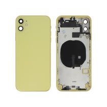 Vitre Arrière Complète Jaune iPhone 11 - Sans Logo