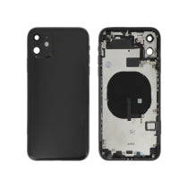 Vitre Arrière Complète Noire iPhone 11 - Sans Logo