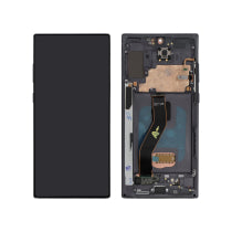 Ecran Complet Noir Galaxy Note 10+ (N975) - Avec Châssis