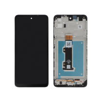 Ecran Complet Noir Moto E32 - Avec Châssis
