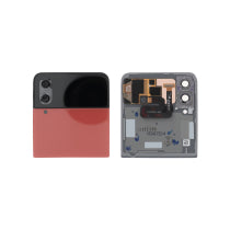 Vitre Arrière Supérieure Rouge Galaxy Z Flip4 (F721)