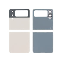 Vitre Arrière Or Rose Galaxy Z Flip4 (F721) - Sans Logo
