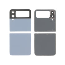 Vitre Arrière Bleue Galaxy Z Flip4 (F721) - Sans Logo