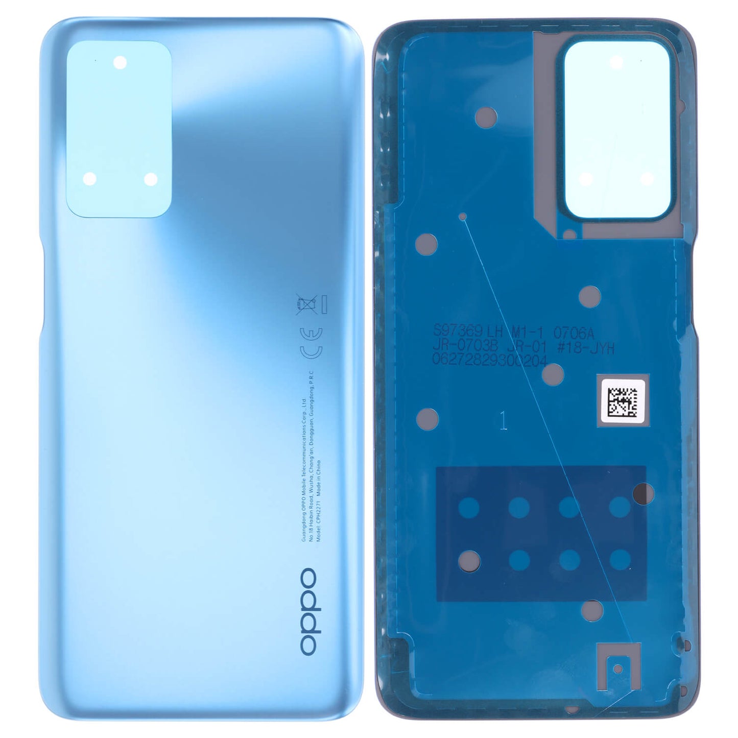 OPPO A16 / A16s - Cache arrière - Pearl Blue