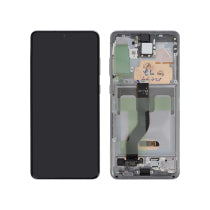 Ecran Complet Gris Galaxy S20+ (g985f/G986b) (sans Cam) Galaxy S20