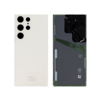 Vitre Arrière Crème Galaxy S23 Ultra (S918)