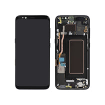 Ecran Complet Noir Carbone Galaxy S8 (G950) - G950F